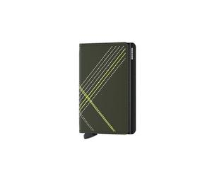 Secrid Slimwallet Lime Talla única Unisex Adulto, Verde Lima, Única, Talla Moderna, Verde Lima, Talla única, Moderno