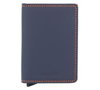 Secrid Slimwallet Tarjetero Bloqueo RFID Piel natural 6.5 cm azul