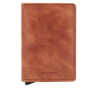 Secrid Slimwallet Tarjetero Bloqueo RFID Piel natural 6.5 cm marrón
