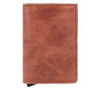 Secrid Slimwallet Tarjetero Bloqueo RFID Piel natural 6.5 cm marrón