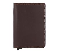 Secrid Slimwallet Tarjetero Bloqueo RFID Piel natural 6.5 cm marrón