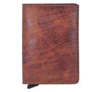 Secrid Slimwallet Tarjetero Bloqueo RFID Piel natural 6.5 cm marrón