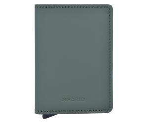 Secrid Slimwallet Tarjetero Bloqueo RFID Piel natural 6.5 cm verde