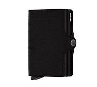 Secrid Soporte para Tarjetas Unisex Twin para Accesorios de Viaje en Formato de sobre, Negro, 24mm Slim