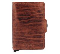 Secrid Twinwallet Dutch Martin Tarjetero Bloqueo RFID Piel natural 9.5 cm marrón