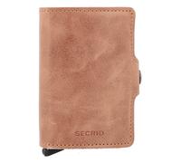 Secrid Twinwallet Tarjetero Bloqueo RFID Piel natural 6.5 cm gris