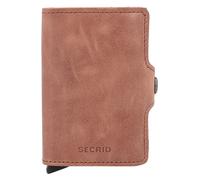 Secrid Twinwallet Tarjetero Bloqueo RFID Piel natural 6.5 cm marrón
