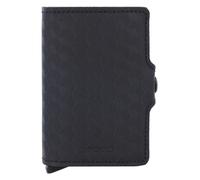 Secrid Twinwallet Tarjetero Bloqueo RFID Piel natural 7 cm azul