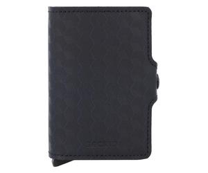 Secrid Twinwallet Tarjetero Bloqueo RFID Piel natural 7 cm azul