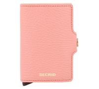 Secrid Twinwallet Tarjetero Bloqueo RFID Piel natural 7 cm rosa