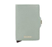 Secrid Twinwallet Tarjetero Bloqueo RFID Piel natural 7 cm verde