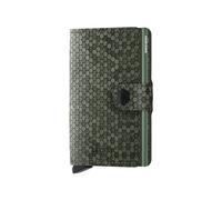 Secrid Unisex Miniwallet Hexagon Green Talla: OS | Billeteras Outlet | Unisex | Verde