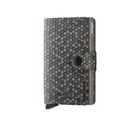Secrid Monedero Miniwallet Hexagon, gris, talla única