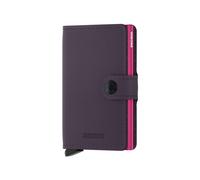 Secrid Unisex Miniwallet Matte Dark Purple-fuchsia Talla: OS | Billeteras Outlet | Unisex | Negro