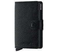 Secrid Vegetable Tanned Miniwallet - Cartera RFID 6.5 cm (black-black)