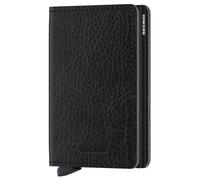 Secrid Vegetable Tanned Slimwallet - Cartera RFID 6.8 cm (black black)