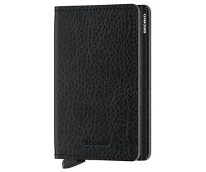 Secrid Vegetable Tanned Slimwallet - Cartera RFID 6.8 cm (black black)