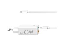 Secta bloque. pr ord. puerto. univ. USB-C, GaN, Pow. Deliv. (PD), 5-20V/65W