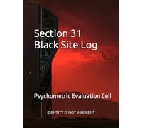 Section 31 Black Site Log: Psychometric Evaluation Cell