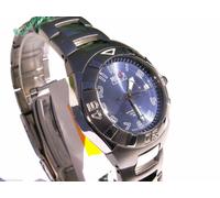 Sector 750 vintage divers cristal zafiro azul reloj mujer cuarzo nuevo original