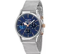 Sector No Limits- Cronógrafo Esfera Azul Banda Malla Reloj- Accessories- Hombre- Gris- ONE SIZE- Cronógrafo Esfera Azul Banda Malla Reloj