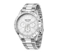 Sector Reloj Analógico para Hombres de Cuarzo con Correa en Acero Inoxidable 8056783168699