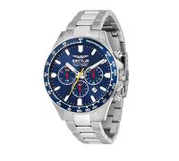 Sector No Limits Reloj de hombre, cronógrafo, analógico, 43 mm, colección 230, efecto mate, turquesa, One size, Clásico