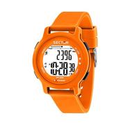 Sector No Limits Reloj de hombre, digital, 43 mm, colección Ex-27, silicona, ideas de regalo para amigos, papá, naranja., Talla única, Correa