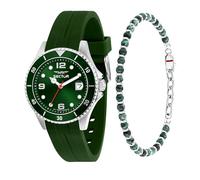 Sector No Limits Reloj de Hombre, Hora, Fecha, Analógico, Correa de Acero, Colección Special Pack 230 con Pulsera - R3251161059