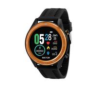 Sector No Limits- S-02 Smart Reloj Digital Naranja- Accessories- Hombre- Negro- ONE SIZE- S-02 Smart Reloj Digital Naranja