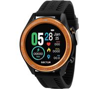 Sector No Limits- S-02 Smart Reloj Digital Naranja- Accessories- Hombre- Negro- ONE SIZE- S-02 Smart Reloj Digital Naranja