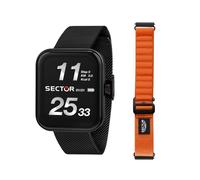 Sector S-03 Pro Light - Smartwatch Unisex Negro Con Cinturón De Tela
