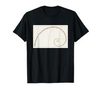 Secuencia de Pi Greco en la Espiral Aurea - Design Matematic Camiseta
