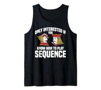 Secuencia Jugador Rey Interesado Secuencia de Torne Camiseta sin Mangas