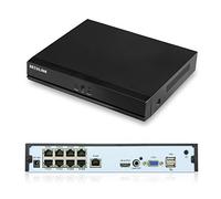 Seculink 8-CH 4K PoE NVR (1080p / 3MP / 4MP / 5MP / 8MP) Network Video Recorder Cloud P2P Detección de Movimiento de Control Remoto