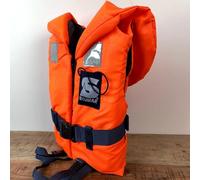 Secumar - Chaleco Salvavidas para Niños, Naranja, Unisex, Clip, Ergonómico