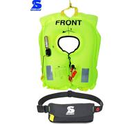 Secumar Free 100 Inflable Chaleco Salvavidas Cinturón Sup Agua Sport