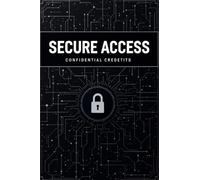 Secure Access: Confidential Credits | Modern Password Book for Organizing and Protecting Login Information: Lost passwords? Not in this lifetime. A ... for entrepreneurs, and business owners