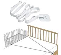 Secure Attachment Systems Accesorios laterales para cuna, accesorios de cama, correa fija, cinturón de fijación de cuna para acoplamiento a cama de adulto