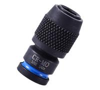 Secure Grip - Adaptador profesional de cambios rápidos anticorrosión de 1/2 pulgada a enchufe de 1/4 pulgadas