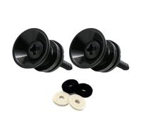 Secure Instrument Pins, Steel Guitar Strap Buttons Set, Fast Lock Strap Retention Hardware, Flat Head End Pin Connectors, Stable Instrument Support Fittings, Musical Gear Replacement Hardware Kit