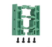 Secure PCB DIN Rail Adapter Mounting Bracket Set, 1 set contains 2 supports and 4 screws for easy installation