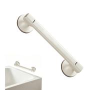 Secure Suction Grab Bars, Heavy Duty Shower Support Handle, 11.8x3.9 Inches Assist Bar with Strong Hold, Anti Slip Handle, Bathroom Safety Aid with Modern Design, Mobility Support for Home Use
