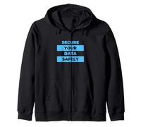 Secure Your Data Safely Infosec Security Professional Hacker Sudadera con Capucha