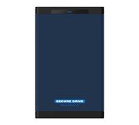 SecureData SecureDrive BT 1TB Hardware cifrado USB 3.0 Ext Drive FIPS 140-2 Nivel 3 Desbloqueo a través de la aplicación de teléfono compatible con TAA, CJIS, HIPAA, CMMC, GDPR, funciona con Mac y Win Free AV