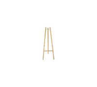 SECURIT - Caballete Plegable - 165 cm de Alto - Natural | Madera Lacada - Cuatro Opciones de Ajuste - Ideal para Cafeterías
