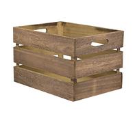 Securit - Caja Vintage Portamenús - Madera de Paulonia