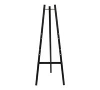 Securit EZL-BL-165 - Caballete de madera dura lacada 165 cm, Negro