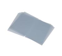 SECURIT - Insertos con Fundas Transparentes Dobles A5 - Para Portamenús, Carta de vinos - Para Cafetería, Bar, Restaurante - Paquete de 10