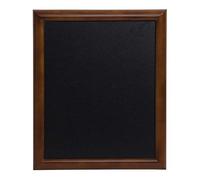 Securit - Pizarra para tiza (60 x 80cm, acabado lacado), color marrón